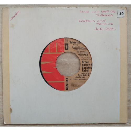 Steve Harley &amp; Cockney Rebel Mr. Raffles Man it Was Mean 7 LP Record Vinyl single Пластинка Винил
