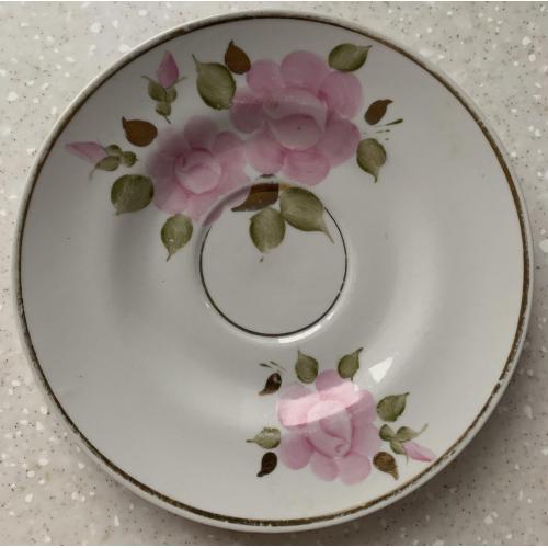 Тарілка столова Кремгесовський Світловодський) порцеляновий завод. 60-70 роки ХХ ст.