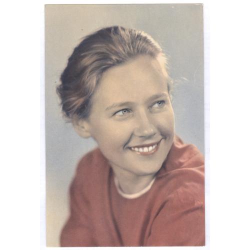 Театр Кино Актриса Ия Саввина Издание Бюро пропаганды советского киноискусства 1964 Фото Б. Виленкин