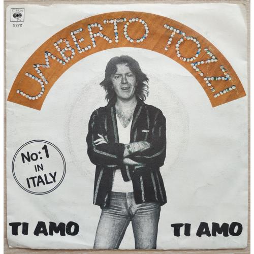 Umberto Tozzi Ti Amo Ti Amo Olvidate Olvidate 7 LP Record Vinyl single 1977 Пластинка Винил
