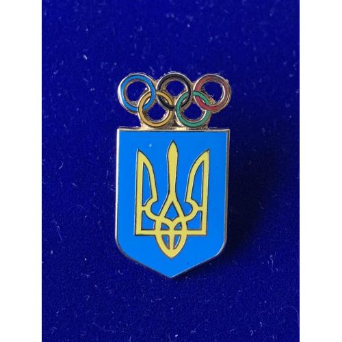 Знак значок НОК Національний Олімпійський комітет України Национальных олимпийский комитет Украины 