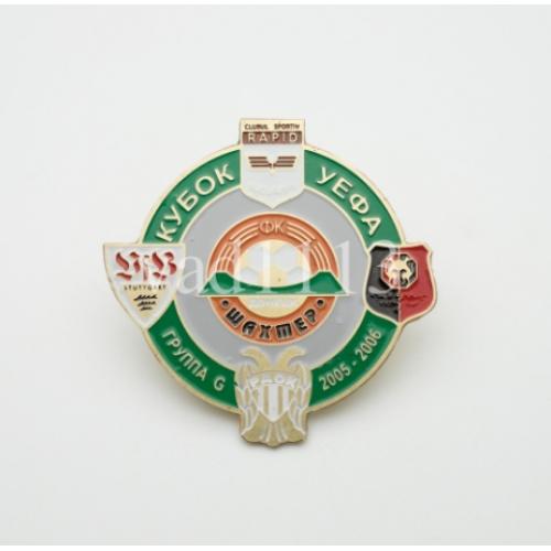 Футбол Кубок УЕФА  2005-06 группа :G Шахтер Донецк, Рапид , ПАОК,  Ренн Франция,  Штутгарт