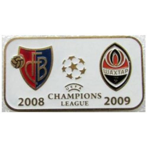 Футбол Лига Чемпионов  2008-09 Базель Швейцария - Шахтер Донецк Украина