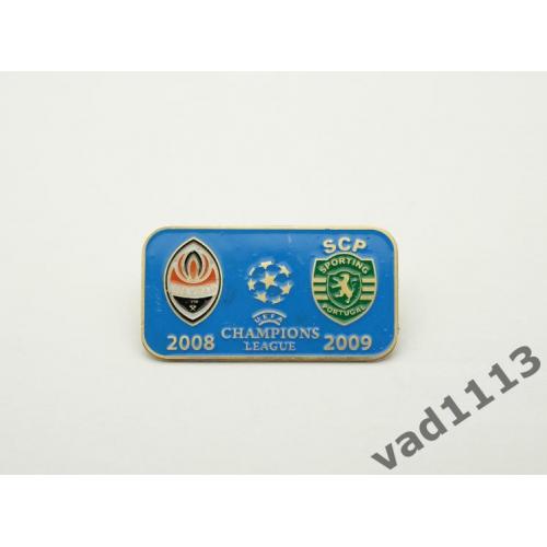 Футбол Лига Чемпионов  2008-09 ФК  Шахтер Донецк Украина - Спортинг Португалия