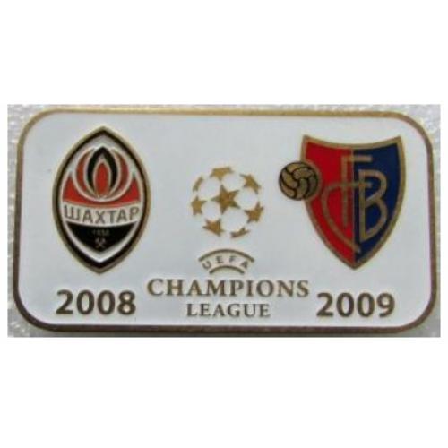 Футбол Лига Чемпионов  2008-09  Шахтер Донецк Украина - Базель Швейцария