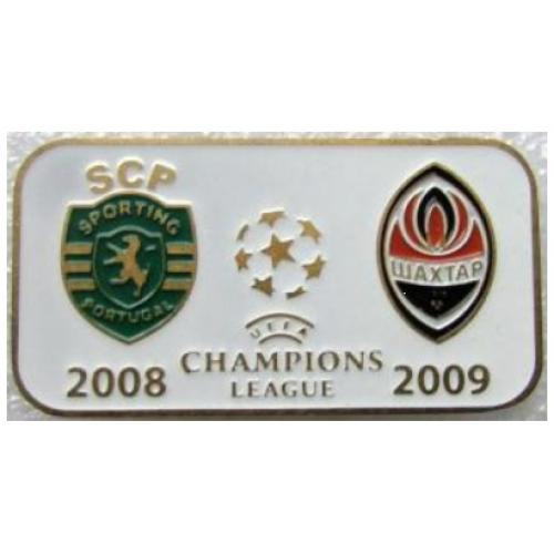 Футбол Лига Чемпионов  2008-09 Спортинг Португалия - ФК  Шахтер Донецк Украина