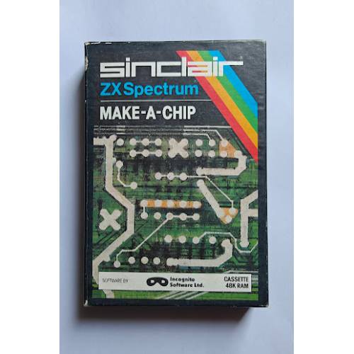 Оригинальная кассета для ZX Spectrum - Make a Chip.