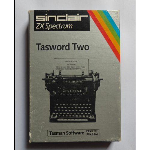 Оригинальная кассета для ZX Spectrum - Tasword Two.