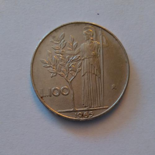 100 лир 1965 года