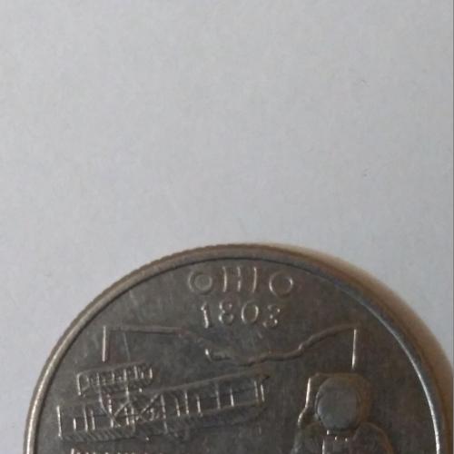  США 25 центов 2002 D/ Огайо 