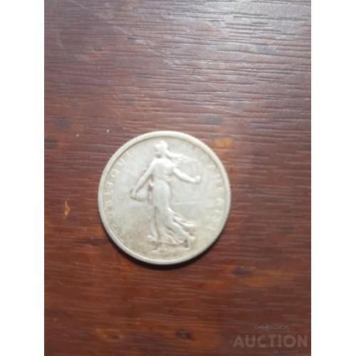 Франция 1 франк, 1916