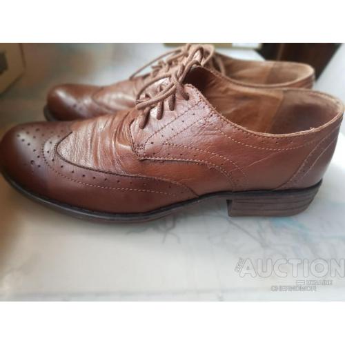 Кожаные женские туфлир.37