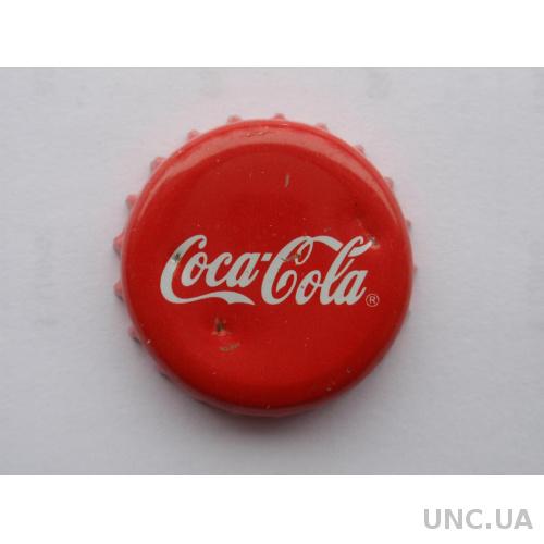 Крышка напиток "Coca-Cola" красная редкая
