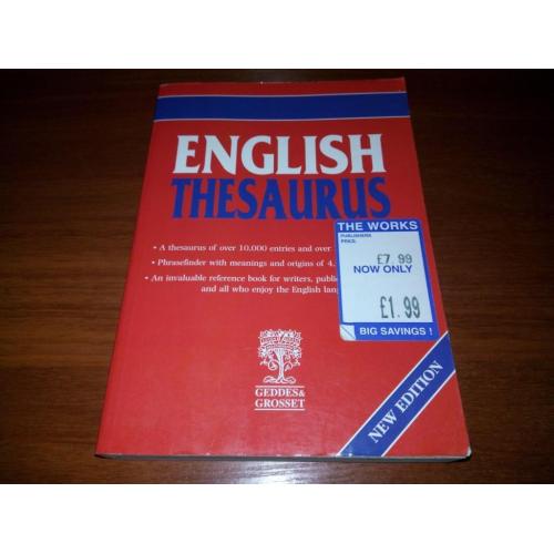 English Thesaurus - Concise Edition