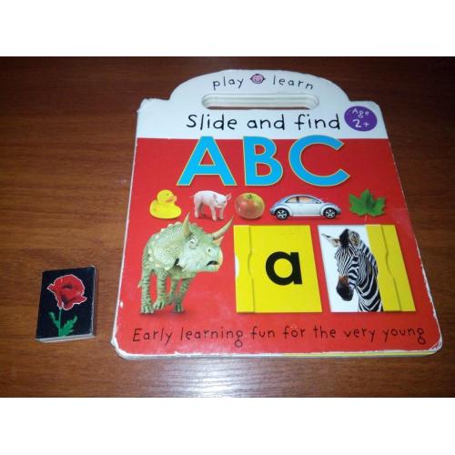 Slide and find ABC - Play &amp; Learn (Большой формат - 25,5*21,5 см.)