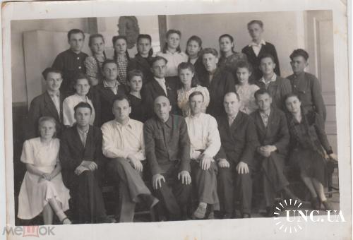 ФОТО. Студенты. Молодежь. Ромны. 1948 фармацевтическая школа.