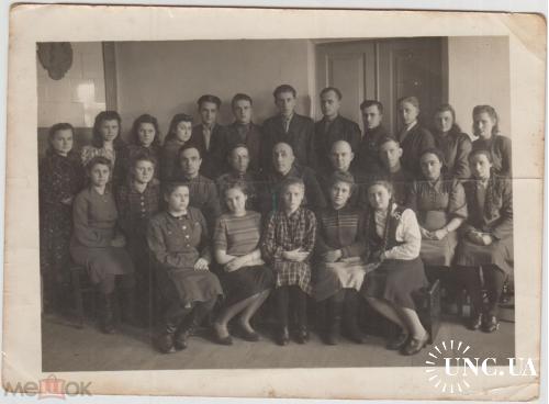 ФОТО. Студенты. Молодежь. Ромны. 1949