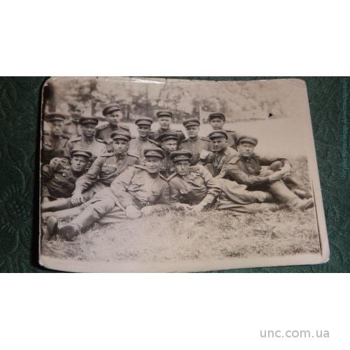 Фото.  Военный. Групповое фото. Июнь 1945