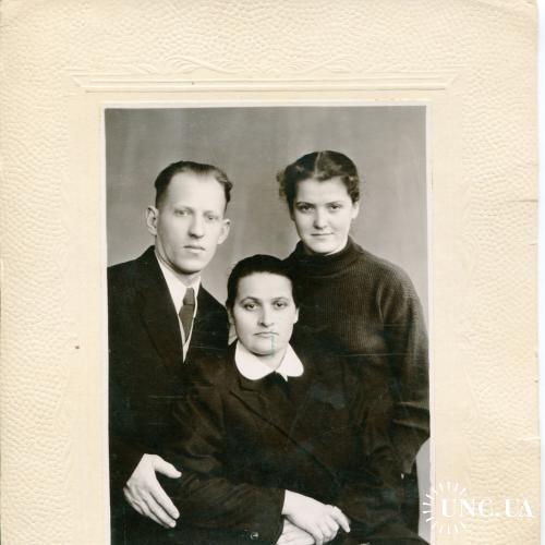 Киев. Большое семейное фото. Трудфото .Интеллигенция. 1961.