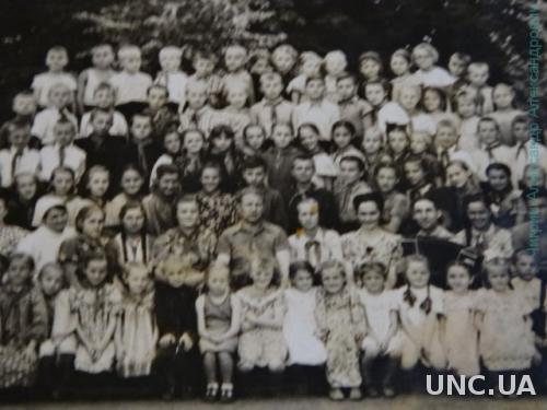 Сиятинский пионерский лагерь. 1956 год. Украина. Пионеры. Октябрята. Дети.