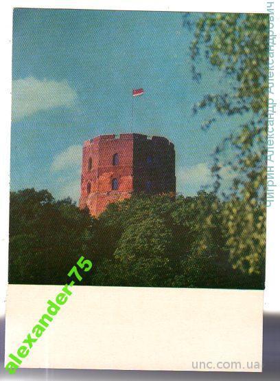 Вильнюс.Башня замка Гедиминаса.