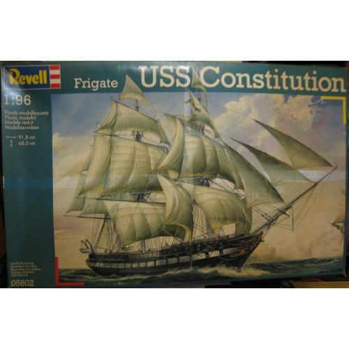 Парусник USS Constitution. Масштаб 1_96. Фирмы REVELL. 05602