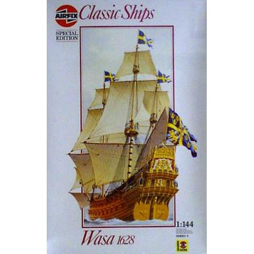 Шведский галеон Wasa 1628. Сборная модель. Серия Classic Ships. Масштаб 1_144. Фирмы Airfix. 09256