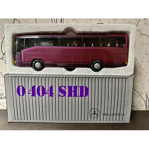 Mercedes-Benz O404 SHD туристический автобус.NZG. Модель  Масштаб 1/43 