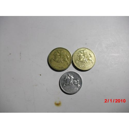 монеты ЛИТВА - 