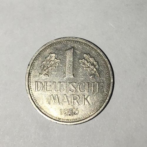 1 Deutsche Mark 1986