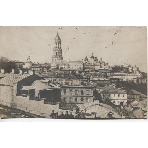 Київ Успенський Монастир  Фотопоштівка німецька оккупація 1918 Видавн Бугармії