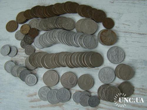 Большой лот разных Польских монет
