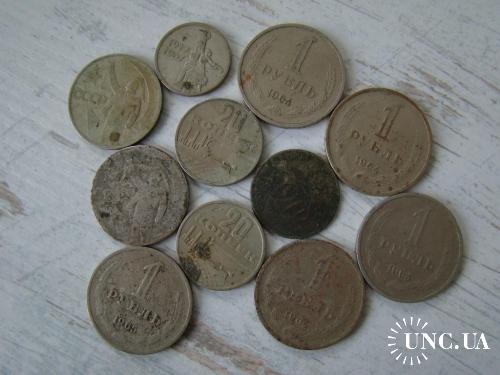 ЛОт разных монет СССР
