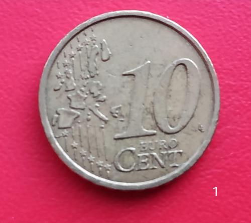 Італія 10Євроцентів 2002 №1