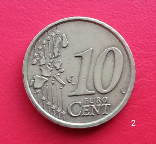 Італія 10Євроцентів 2002 №2