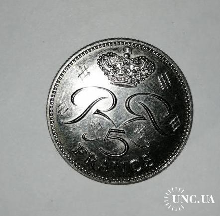 5 франков 1979 года. Монако
