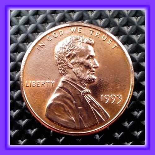 1 цент США  1993 г.