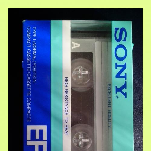 Аудиокассета   «SONY   EF   90».