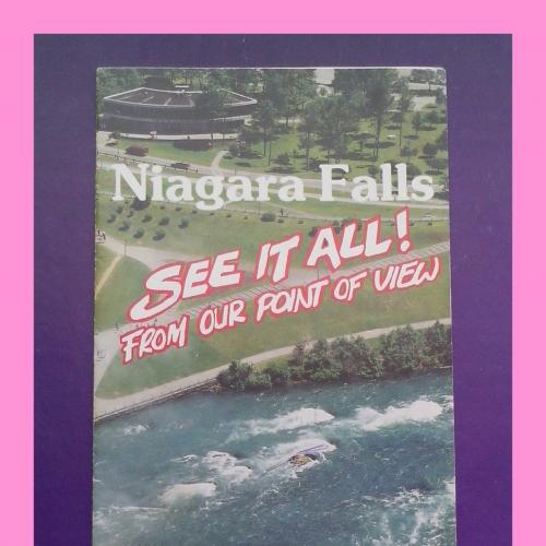 Буклет-путеводитель по туристическому маршруту «Niagara Falls» (США).