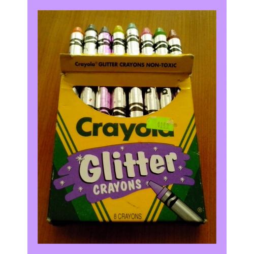 Набор восковых мелков с блёстками«Crayola» (США). 