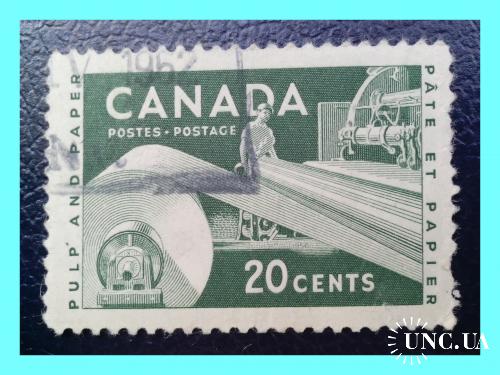Почтовая   марка   Канады   «Industry».