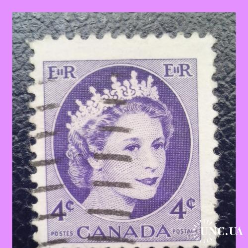 Почтовая   марка   Канады    «Queen  Elizabeth II»  (3).
