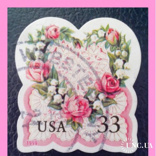 Почтовая марка США «1999 Greeting Stamps» (1).
