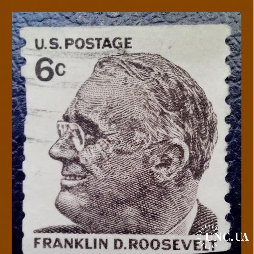 Почтовая марка США «Президент Ф.Д. Рузвельт» (5).