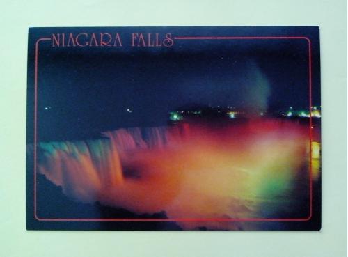 Почтовая  открытка  США  «Niagara Falls» (2).