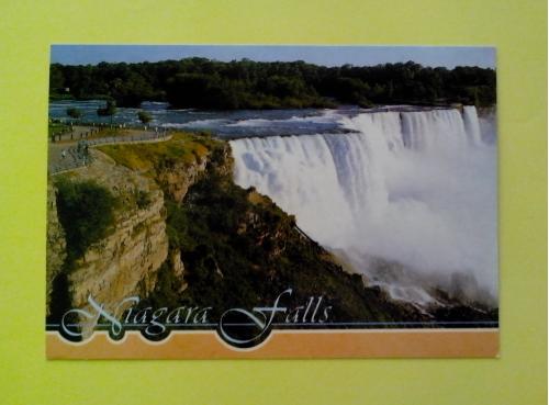 Почтовая  открытка  США  «Niagara Falls» (3).