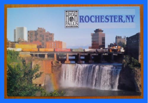 Почтовая  открытка  США «Rochester, New York» (1).
