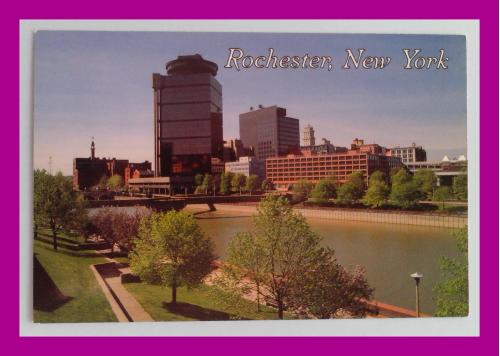 Почтовая  открытка  США «Rochester, New York» (2).