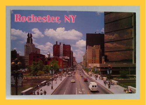 Почтовая  открытка  США «Rochester, New York» (3).