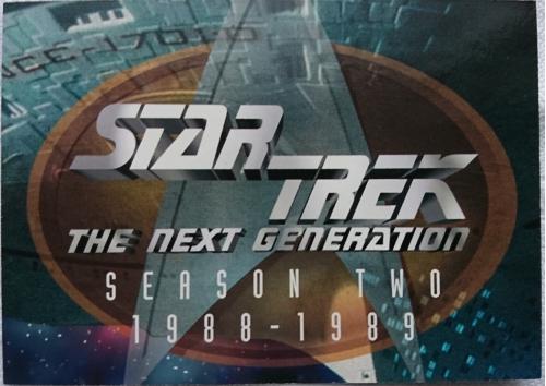 Коллекционные карточки SkyBox 1995 года STAR TREK The Next Generation Season Two 44 шт.